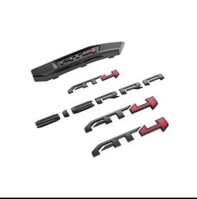 86532078 General Motors 2023-2024 Gmc Sierra At4 Emblems In Black Gm Oem New