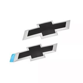 86541278 General Motors 2022-2025 Chevrolet Silverado 2500 3500 Bowtie Emblems Black Gm Oem New