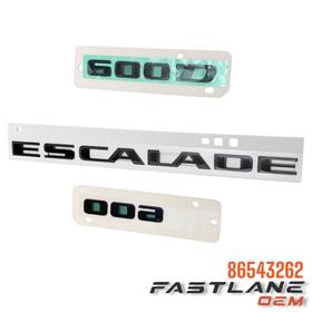 86543262 General Motors 2021-2025 Cadillac Escalade Rear Emblem Package New Oem