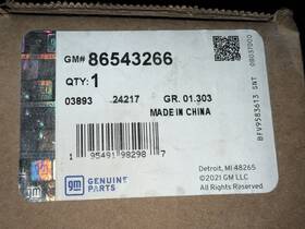 86543266 General Motors Gm Exterior Trim Emblem Kit At4 Black New In Factory Sealed Box