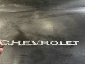 3970884 General Motors / Chevrolet 1971 1972 1973 Chevy Inch El Camino Chrome Tailgate Emblem Oem #3970884