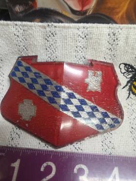 He48b General Motors 1948 1949 Buick Special Hood Insert Emblem