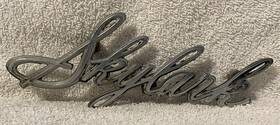 Naz660799 General Motors 1967 Buick Skylark Emblem 7 Inch L - On Back Of #z660799