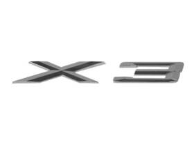 17ntns38 Genuine Emblem For Bmw X3 2012 2011 2015 2013 2014 2016 2017