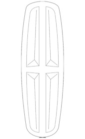 Hp5z-8213-ba Genuine Ford Emblem