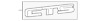 23469727 Genuine Galvano Silver Driver Side Deck Lid Cts Emblem