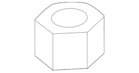 03907444 Genuine Gm License Bracket Nut