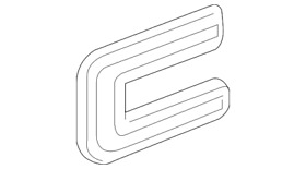 84937217 Genuine Gm Nameplate