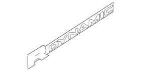 Lr142339 Genuine Land-rover Nameplate