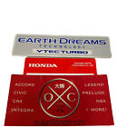 17125-59b-000 Genuine Oem 17-21 Honda Civic Type R Earth Dreams Engine Emblem Inlet Pipe Badge