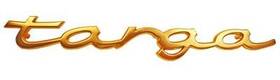 901-559-307-41 Genuine Porsche 901.559.307.41 Gold Targa Emblem - 911/912 67-71 90155930741