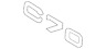 31294073 Genuine Volvo Nameplate