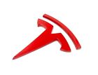 Ghrtb1 Gh Rear Metal Custom Blood Red Badge Emblem For Tesla