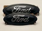 Gj5z-9942528-b Gj5z-8213-c Ford Escape Custom Painted Black Chrome Logo Emblem Set