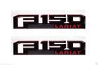 Gl3z-16720-f Gl3z-16720-e Lishio Lariat Red Black Fender Emblem Badge For Ford