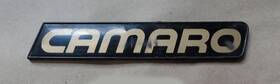 05554 Gm 86-87 Camaro Lower Rocker Emblem Gold No Tabs