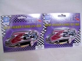 10.8402 Gm 95 Up Cavalier Flamed Z24 Logo Emblems - Sealed Box Of 20 #10.8402