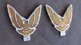 10052386 Gm Nos 1987-1992 Firebird Trans Am Sail Panel Bird Emblem White