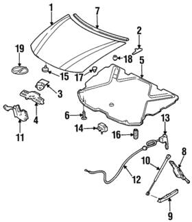 10427693 Gm Genuine Emblem