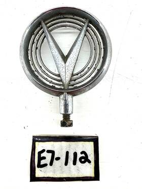 Gm 1167952 Oem 1955 Buick Roadmaster Chrome V Hood Ornament Emblem E7-112
