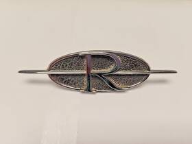 1380511-12 Gm Used Oem Roof Sail Emblem 1380511-12/25060-61 1968-1969 Buick Riviera 219