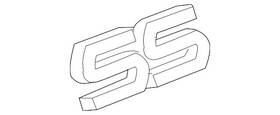 15178666 Gm Genuine Ss Emblem