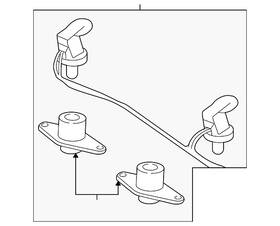 15880160 Gm Genuine License Lamp
