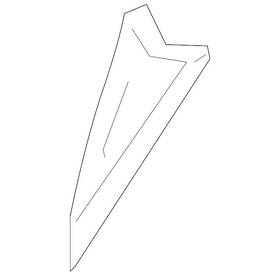 19204396 Gm Genuine Front Bumper Fascia V-crest Logo