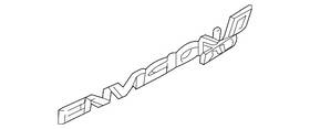 22905473 Gm Genuine Nameplate