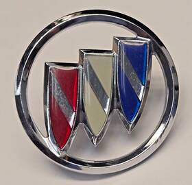 25510934 Gm Vintage Buick Emblem Ornament Oem