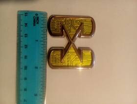 25798870 Gm Oem 07-11 Chevy Tahoe Gmc Yukon Hybrid X Green Emblem Badge Trunk Logo