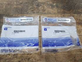 25827060 Gm New Oem Allison Transmission Duramax Hood Emblem Pair 07-10 Silverado Hd 2500