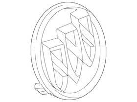 26467298 Gm Genuine Nameplate