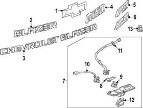 26480213 Gm Genuine Nameplate