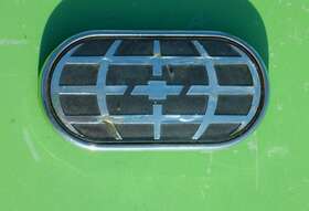 30014432 Gm Geo Metro 95-97 Front Hood Emblem Oem Nameplate Chevy Logo Badge