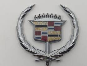 3633594 Gm Extra Clean Vintage Cadillac Fleetwood Eldorado 1971-1978 Chrome Hood Ornament