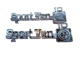 B32-72 Gm 363583 Oem 70s - 80s Chevy Truck Sport Van 10 Emblem Badge Metal Chrome