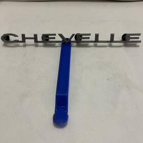 3849498 Gm Vintage Metal Chevelle Badge Emblem Early 70 S