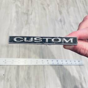3920866 Gm 1966 Chevy Chevelle Nomad Wagon Custom Fender Emblem Oem