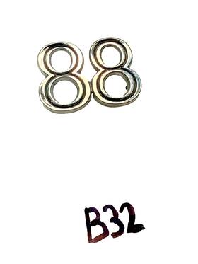 B32-48 Gm 392269 1965 1966 Oldsmobile Dynamic 88 Front Fender Nameplate Ornament Emblem