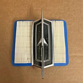 415820 Gm Black Rocket Background 1974-75 Oldsmobile Delta 88 Header Panel