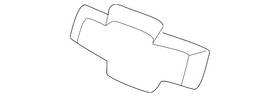 42730994 Gm Genuine Front Bumper Fascia Emblem