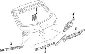 42852745 Gm Genuine Nameplate