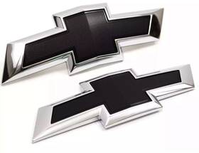 42874582 Gm 2016-2025 Oem Chevrolet Malibu Front And Rear Black Bowtie Emblem Package