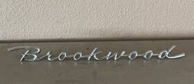 4727981 Gm 58 59 1958 1959 Chevrolet Brookwood Station Wagon Emblem Badge Nice