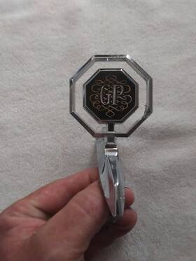 499725 Gm 1973-1977 Pontiac Grand Prix Hood Ornament With Base Free Shipping