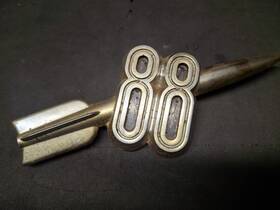 557834 Gm 1949 1950 Oldsmobile Rocket 88 Emblem Badge Logo Oem Genuine Original