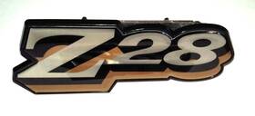 78z-gold Gm 1978 78-81 Camaro Z28 Front Grill Emblem Only Chrome And Gold #78z New