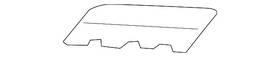 84021428 Gm Genuine Front Grille Emblem Adapter