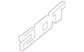 84139938 Gm Genuine Nameplate